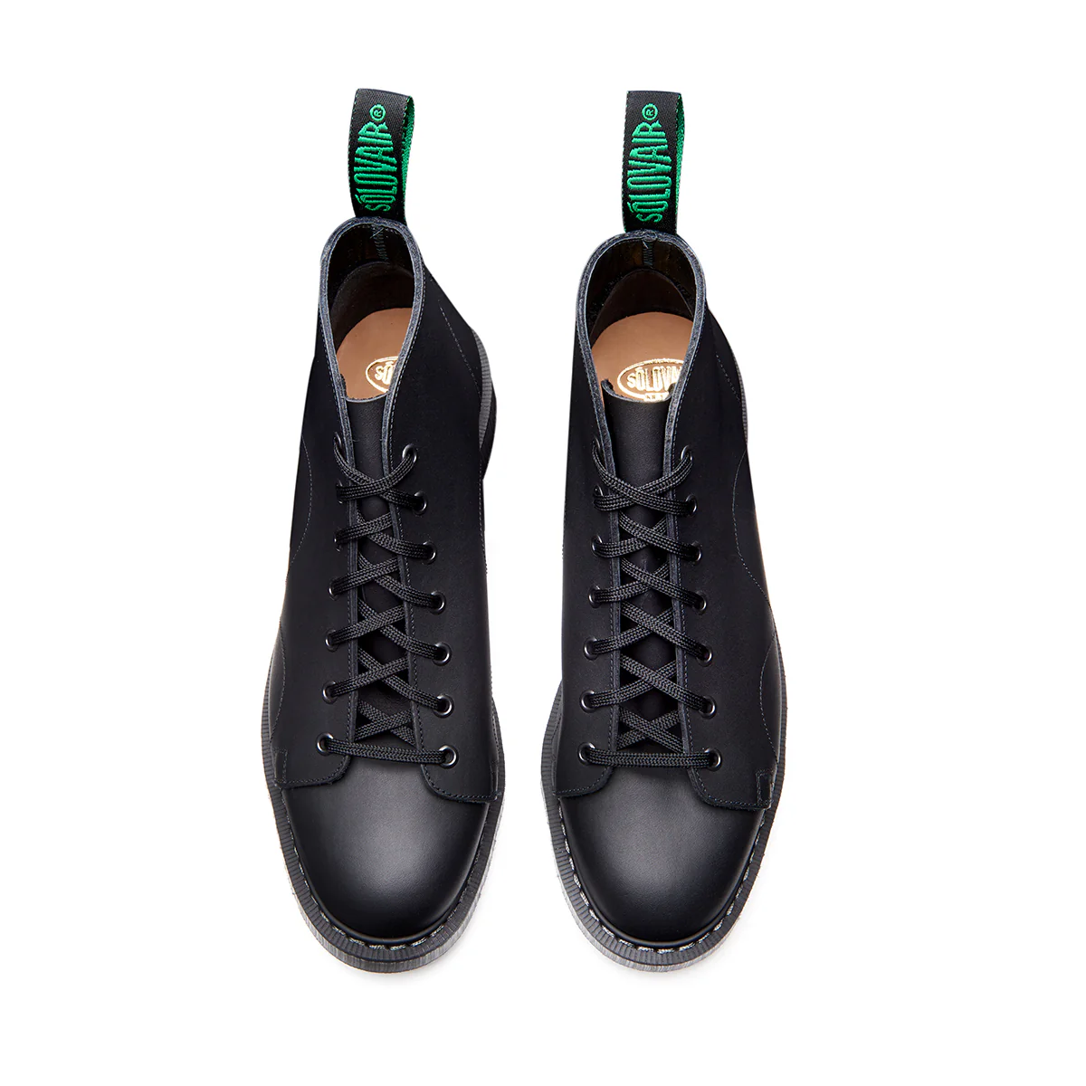 Black Greasy Monkey Boot - Image 4