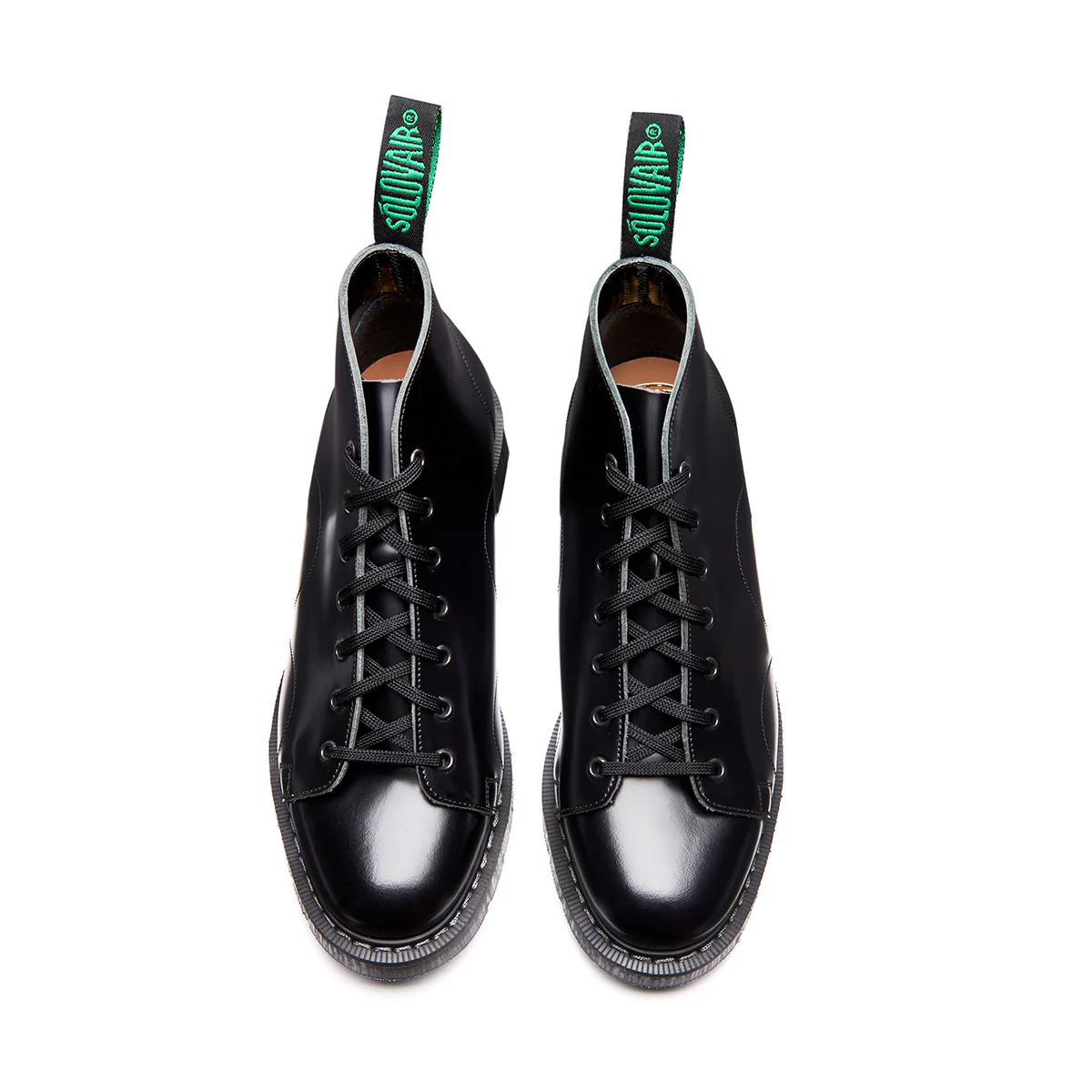 Black Hi-Shine Monkey Boot - Image 4
